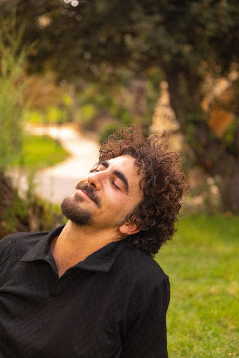 דניאל לייב — פורטרט גן, אור טבעי